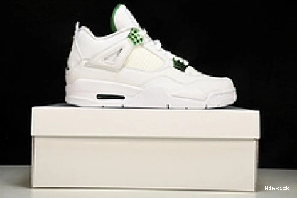 Metallic Retro Jordan 4 CT8527-113 Green 1103